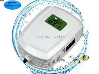 

Portable 220V Mini Oxygen Pump Electric Oxygenator 0.8W Air Pump Aquarium Fish Tank 1.2L/M Flow