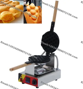 

Free Shipping 110V 220v Commercial Use Digital Electric Eggettes Egg Waffle Maker Machine