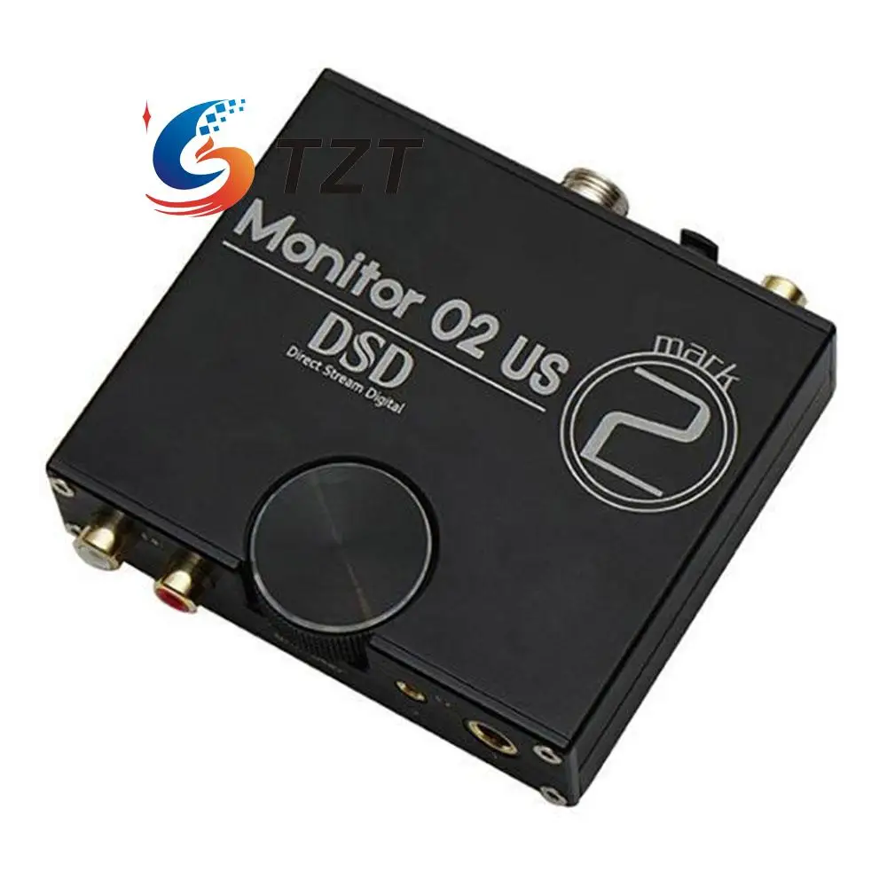 Musiland Monitor 02 US Mark2 External Sound Card USB HIFI for Computer Amplifier DAC Hardware Decoding DSD