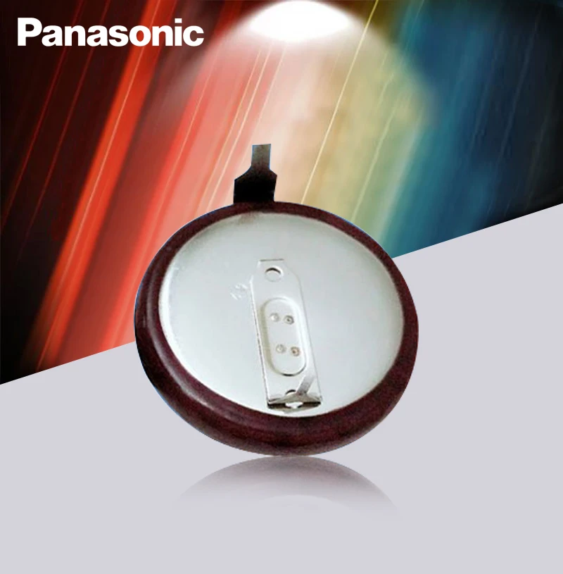 2 шт. Panasonic оригинальный VL2330/HFN 3 в 50 мАч 180 градусов перезаряжаемая батарея