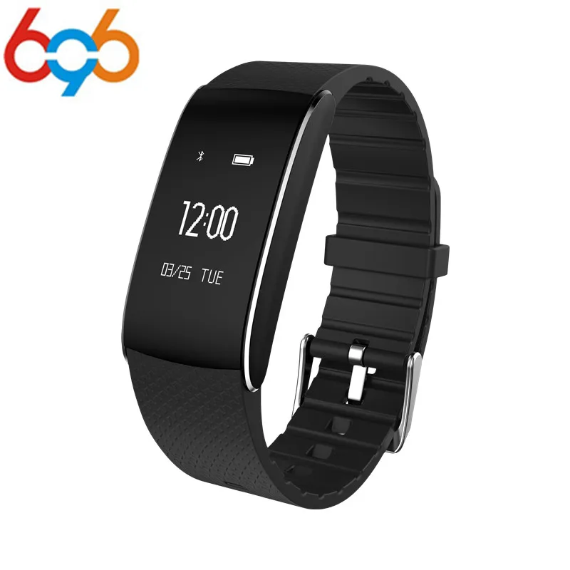 696 A86 Smart Wristband Blood Pressure Heart Rate Fitness Tracker