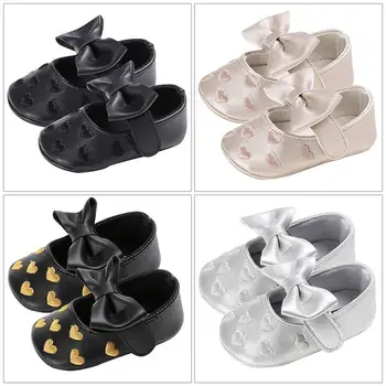 

Baby Shoes 0-1-year-old Baby Girl Shoes Soft-soled Multi-color Princess Shoes Small Love Toddler Shoes