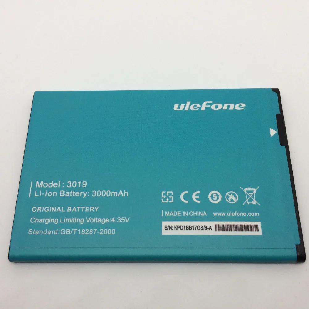 Аккумулятор Ulefone Be Pro литий-ионный аккумулятор большой емкости 3000 мАч для L55 и be pro 2