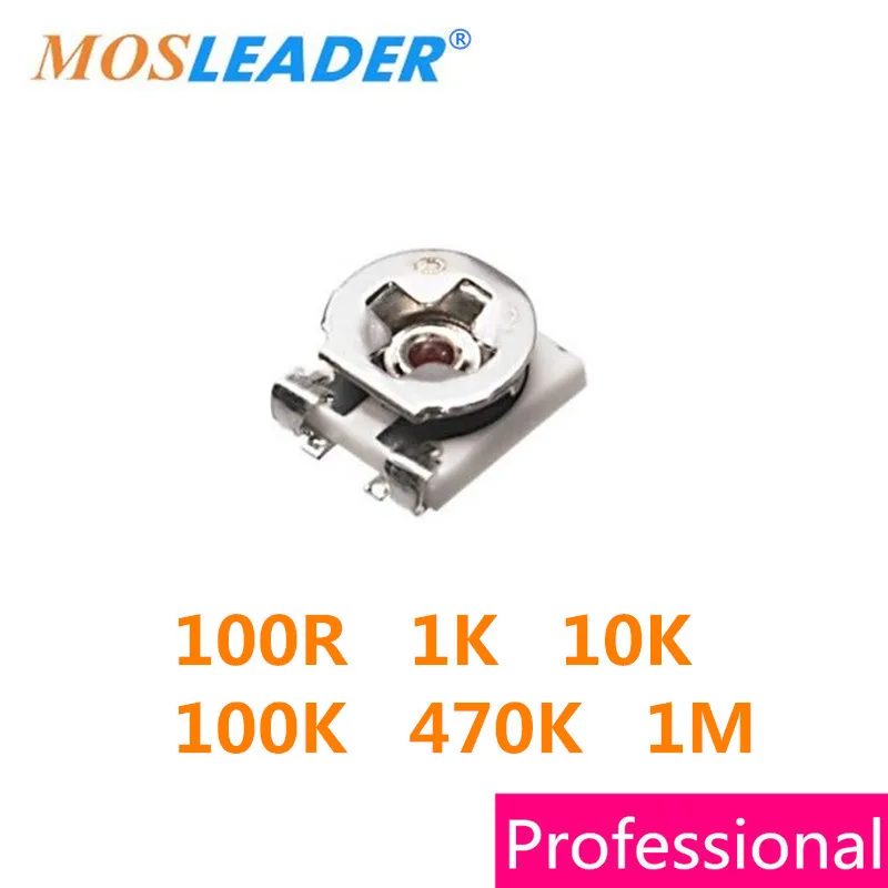 Mosleader SMD 1000 шт. 2500 шт. 3X3 3*3 100R 1 K 10 K 100 K 470 K 1 M 3 мм Высокое качество