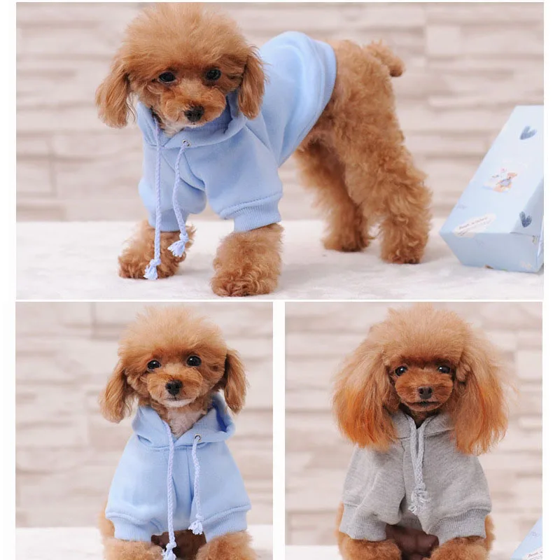 Chicdog Dog Hoodies Pet Clothes Spring Autumn Leisure Sweatshirts For