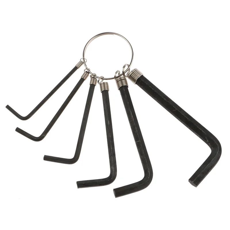 Bicycle Multi 8pcs Hexagon Hex End Allen Key Wrench Repair Hand Bicycle