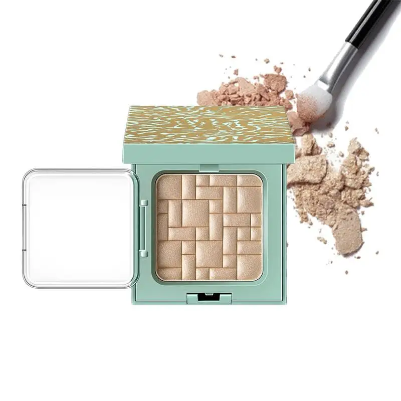

3 Colors Brighten Highlighter Long lasting Easy to Wear Maquillage Pressed Mineral Palette Waterproof Face Makeup Powder Natural