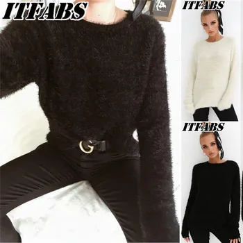 

HIRIGIN Newest Women Long Sleeve Winter Warm Pullover Ladies Jumper Sweaters