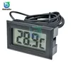Mini LCD Digital Temperature Humidity Meter Indoor Outdoor Thermometer Hygrometer Temperature Sensor Gauge Display Home Freezer ► Photo 3/6