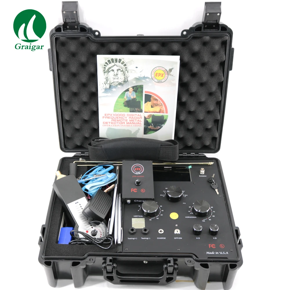 

New EPX10000 underground metal detector Outdoor treasure hunt