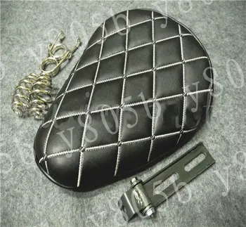 

Diamond Leather Solo Spring Motorcycle Seat+ Mounting For Suzuki Boulevard C50 Volusia 800 C90 M109R C109 Marauder 800 Intruder