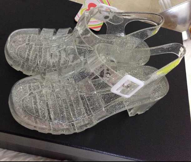 topshop jelly shoes