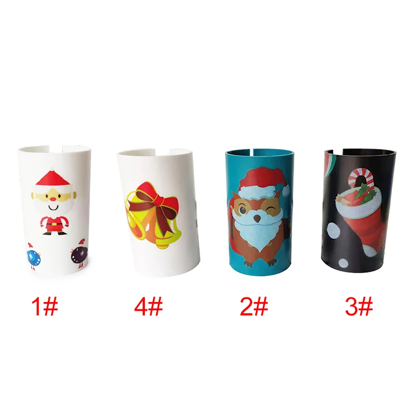 

1 Pcs Sliding Wrapping Paper Cutter Paper Roll Cutter Tool Safety Sliding Xmas Santa Elk Print WXV Sale