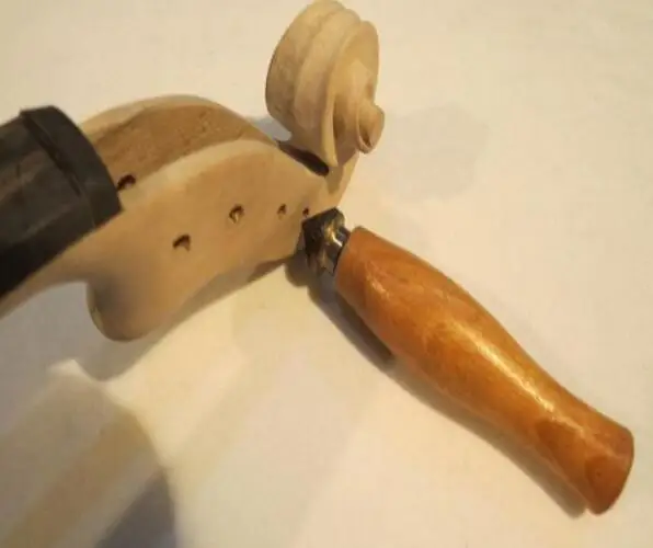 

Instrument make tool, Rotary file of the peg hole for violins,violas,cello