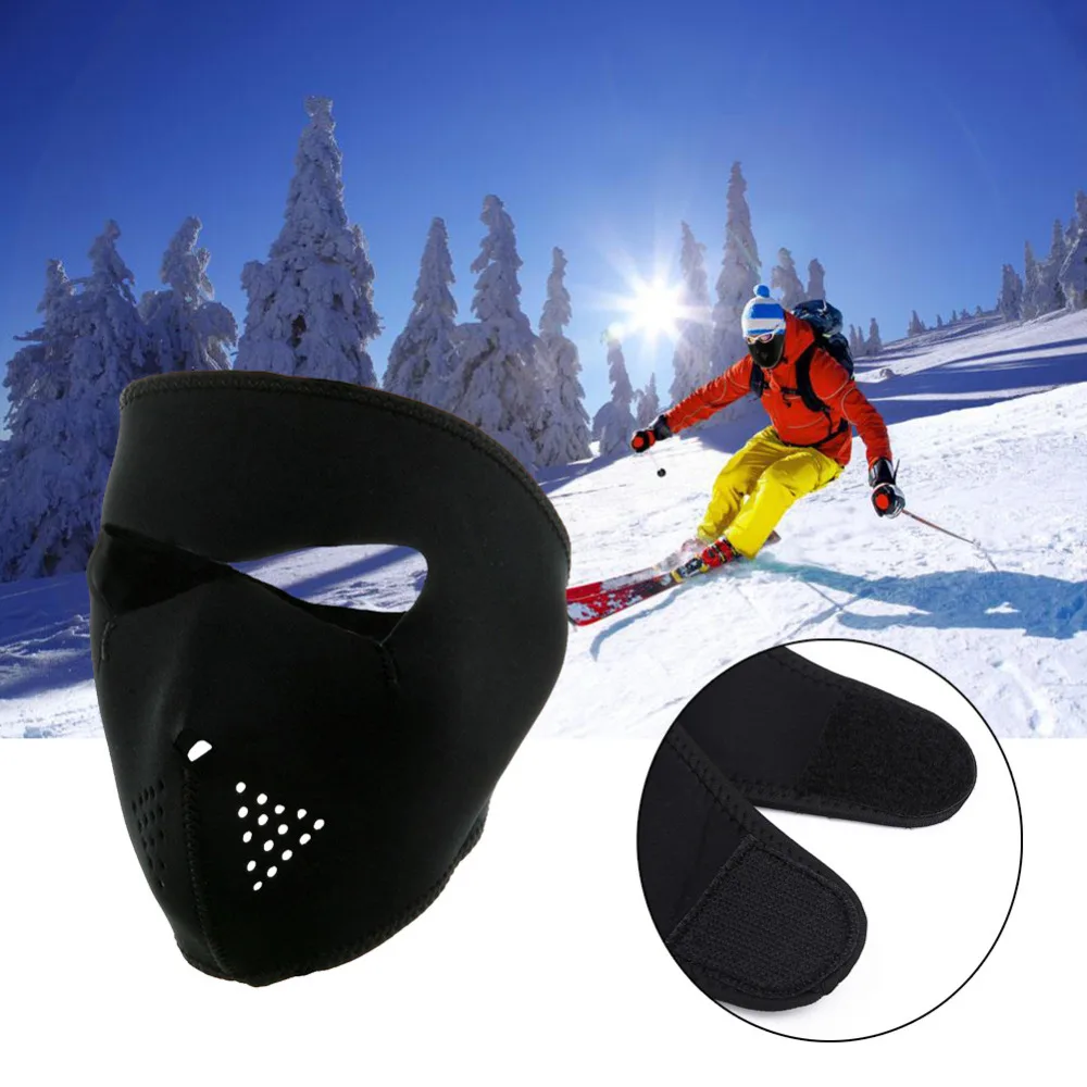 

Winter Warmer Cycling Face Mask Windproof Skiing Hunting 2 in 1 Reversible Neoprene Full Face Mask Bicycle Snowboard Ski Mask
