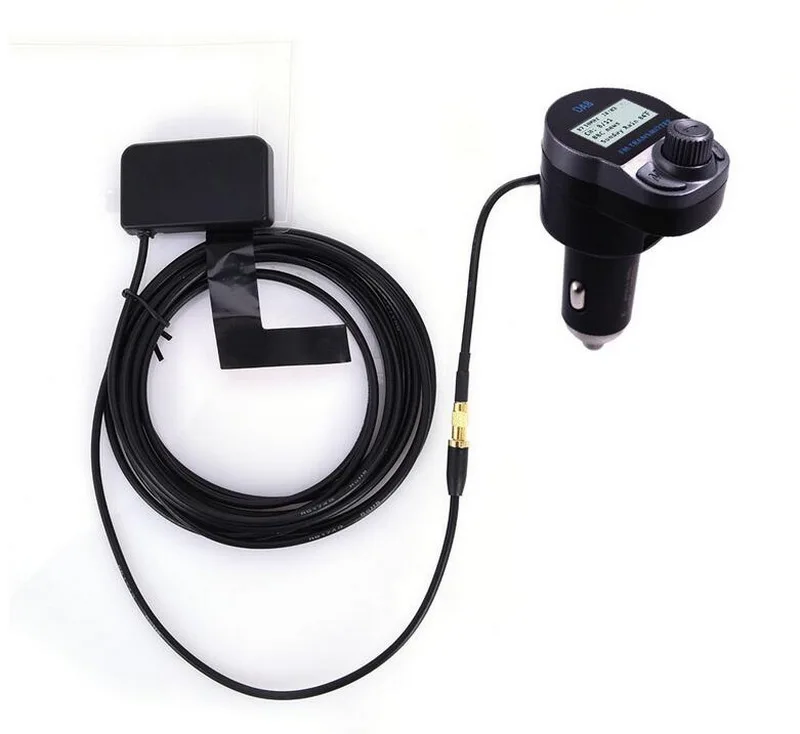 Fm-передатчик Bluetooth Hands-Free антенна Аудио Адаптер беспроводной Авто Цифровой DAB/DAB+ радио приемник USB зарядное устройство 5 В/2,4 А