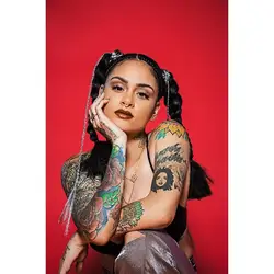 Новый Kehlani рэп музыкальный певец звезда девушка-шелк арт постер настенный Стикер Украшение подарок