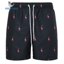 Летние новые мужские шорты мужские хлопковые с вышивкой оленя мужские шорты кэжуал для тренажерного зала для бега спортивная одежда брендовые Короткие штаны спортивные штаны