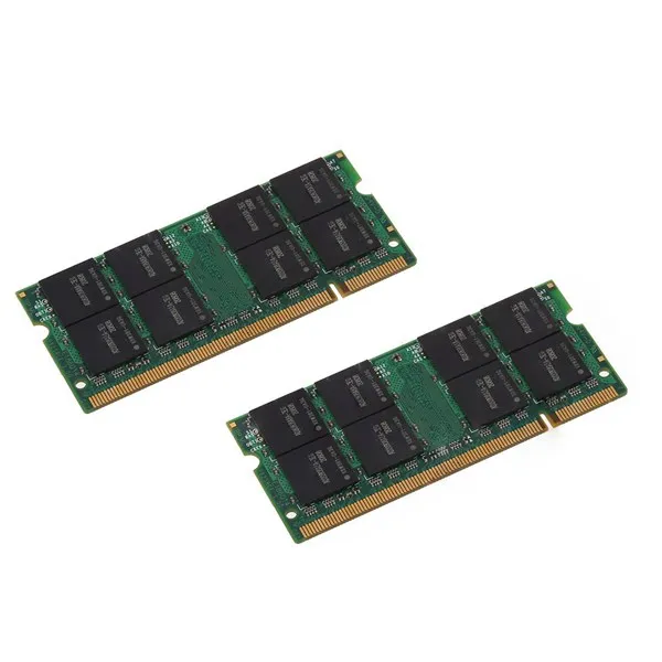 Achat 2x2 gb DDR2 PC2 5300 SODIMM Mémoire RAM 667 mhz 200 broches Ordinateur Portable Ordinateur Portable