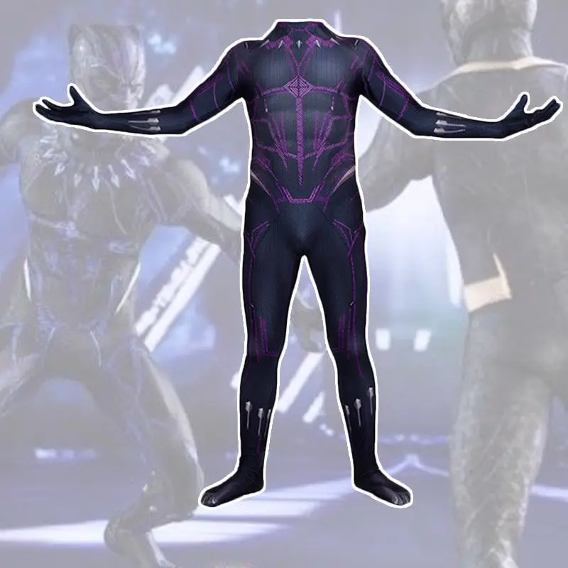 

2018 Black Panther Muscle The Flash Superhero Cosplay Bodysuit Spandex Lycra Zentai costume Halloween Party suit free delivery