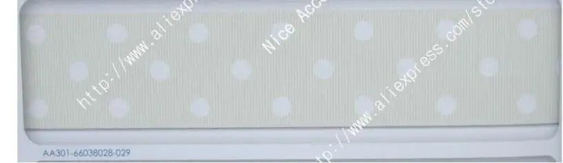 1-1/2 ''38 мм полиэстер горошек печатные корсажная лента пятна dotty ленты для волос аксессуары - Цвет: 26