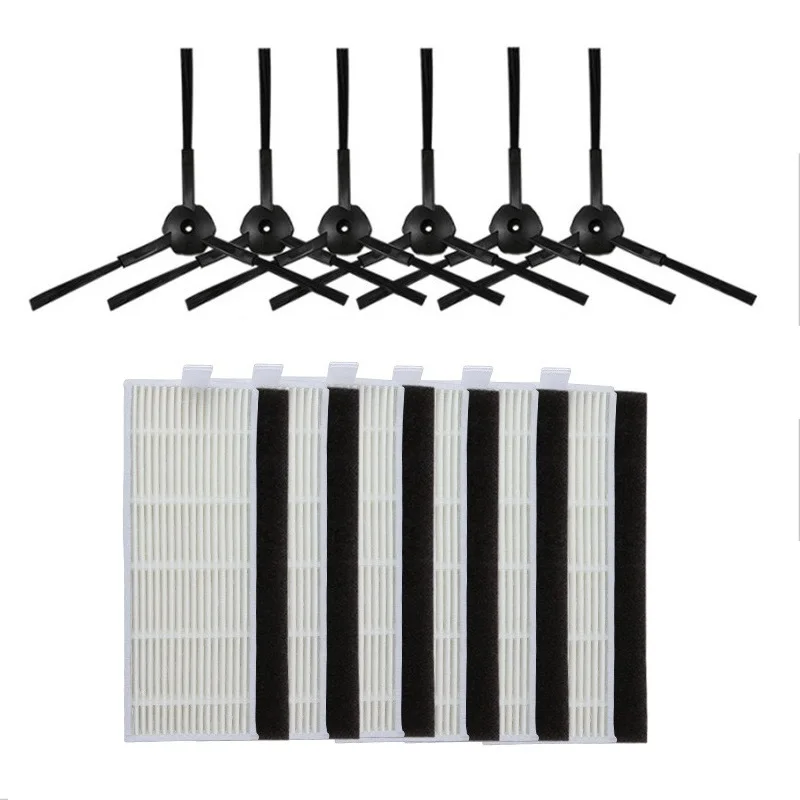 

18pcs Side brush hepa Filter replacement for ILIFE A4 A40 Cleaning Robot ILIFE A4s A6 A4 A8 Robot Vacuum Cleaner parts filter