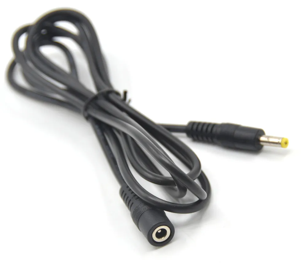 1 м 4,0*1,7 мм Женский до 4,0*1,7 мм Мужской DC разъем питания кабель удлинитель подходит DMW-BLC12 BLF19 EN-EL14 EL15 муфта