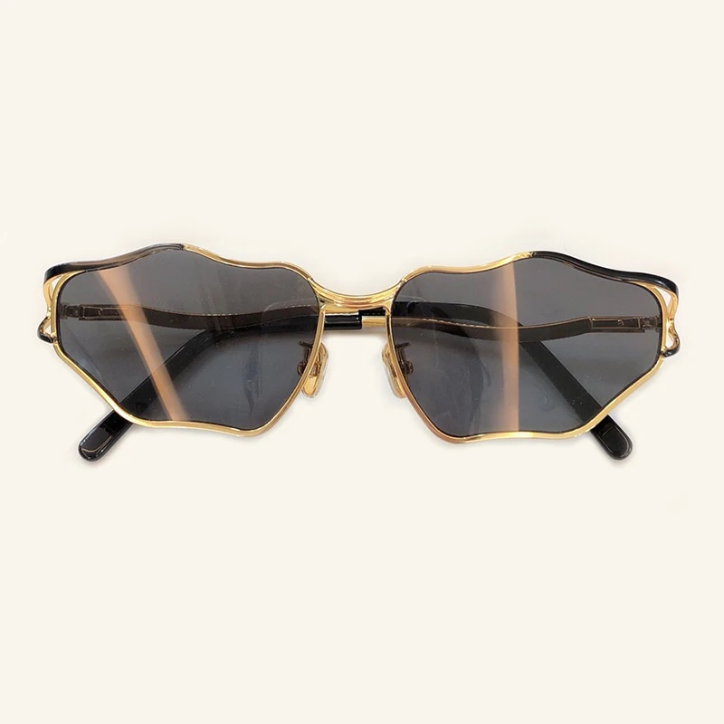 So Luxus Damen Sonnenbrille Polygon Sunglasses Weiblichen Legierung 2019 no3 Coole no5 no4 Sunglasses Sunglasses Fahren Shades Oculos Frauen Rahmen Designer Marke no2 No1 Sunglasses Retro Sunglasses De aq5A8z
