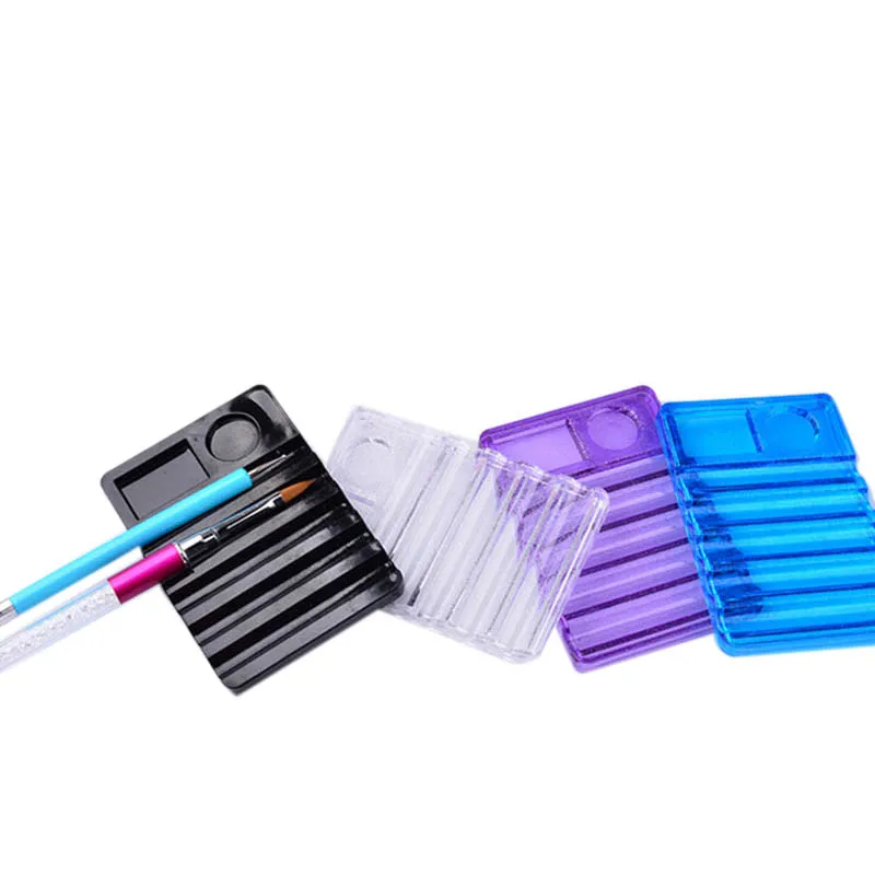 1Pcs Crystal Nail Art Brush Holder Display Stand Rest Tools For Brush Pen