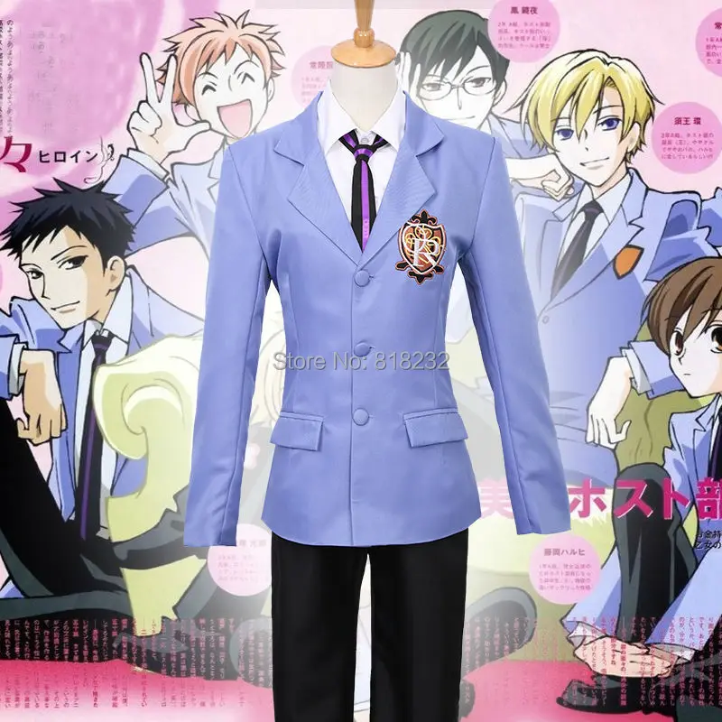 Promo Offer Ouran High School Host Club Fujioka Haruhi La Parure Jacket  Coat School Uniform Outfit Anime Cosplay Costumes 65 - Special Use Toys  Point 59