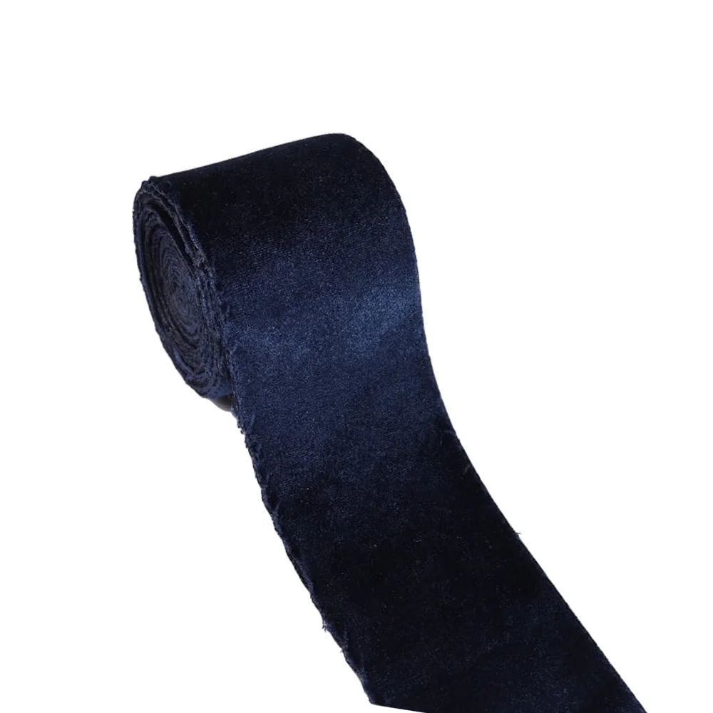 NAVY 2Y/лот "(75 мм) бархатная лента прочный Скотч DIY сумки, юбка, одежда материал аксессуары ручной работы швейная ткань DIY рукоделие - Цвет: NAVY