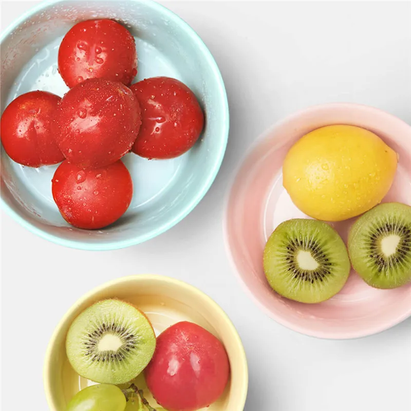 Ккаса 3 шт./компл. красочные фарфоровые Запечатанные чаши комплект контейнеров