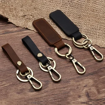 

1pc Detachable Creative Vintage KEY CHAIN & LEATHER Belt Loop Key Holder Pocket Wallets Ring Keychain Keyring Gifts QDD9384