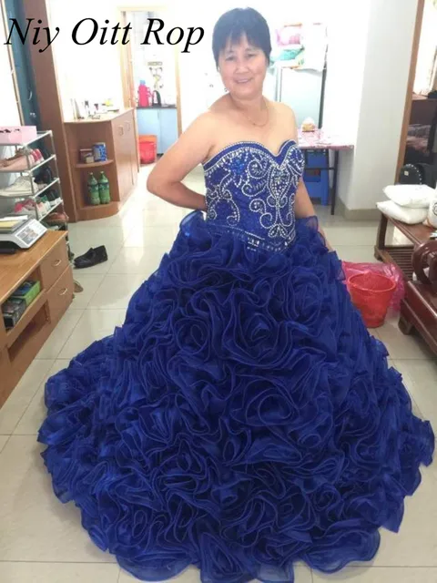 royal blue mexican quinceanera dresses