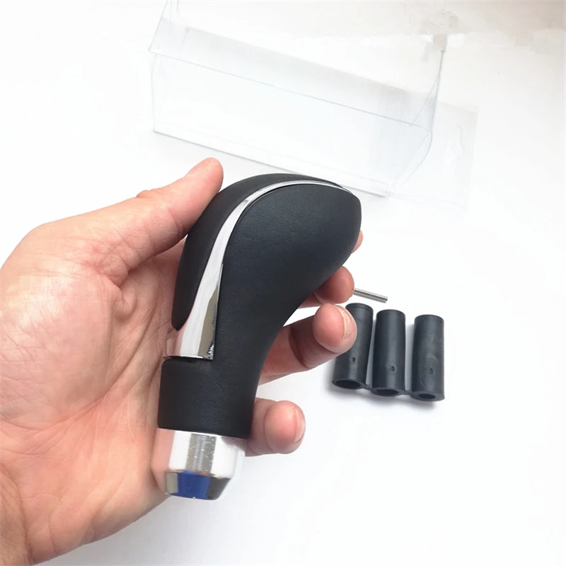 Coche de cuero/conversión automática palanca/manual automático universal palanca/Pomo de cambio de Coche de cuero/conversión automática palanca/manual automático universal palanca/Pomo de cambio de