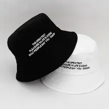 LDSLYJR для мальчиков, хлопковые пальто, надпись, панамка с вышивкой Рыбацкая шляпа на открытом воздухе Дорожная шляпа шляпы от солнца для мужчин и женщин 181