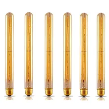 6 шт./лот, диммируемая лампа T300 E27 40 Вт, ретро диммируемая декоративная лампа накаливания, винтажный светильник Эдисона, 220-240 В, промышленный Декор