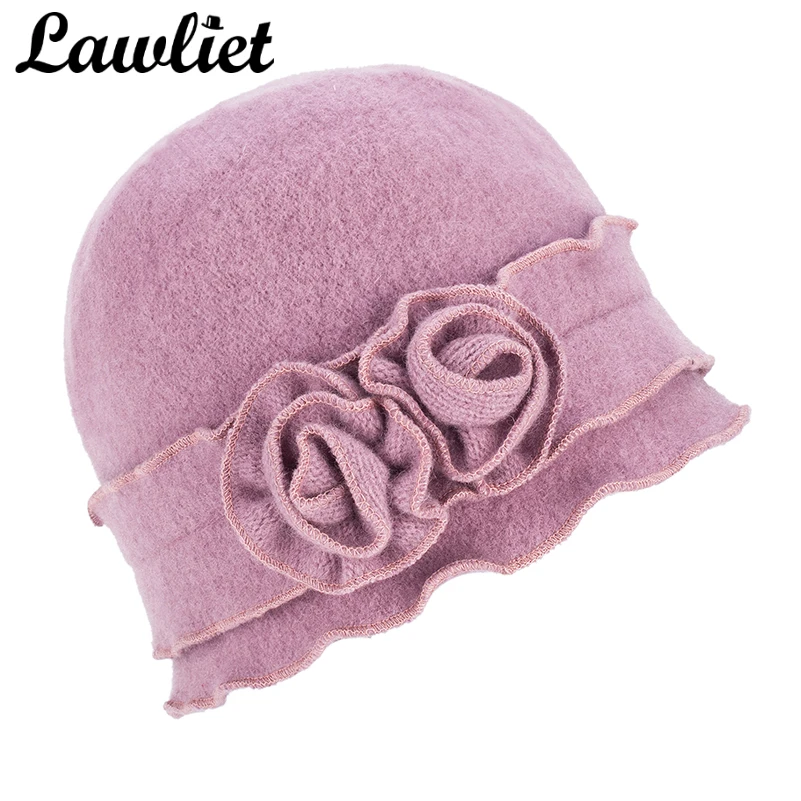 Lawliet Musim Dingin Topi Wanita Baret 