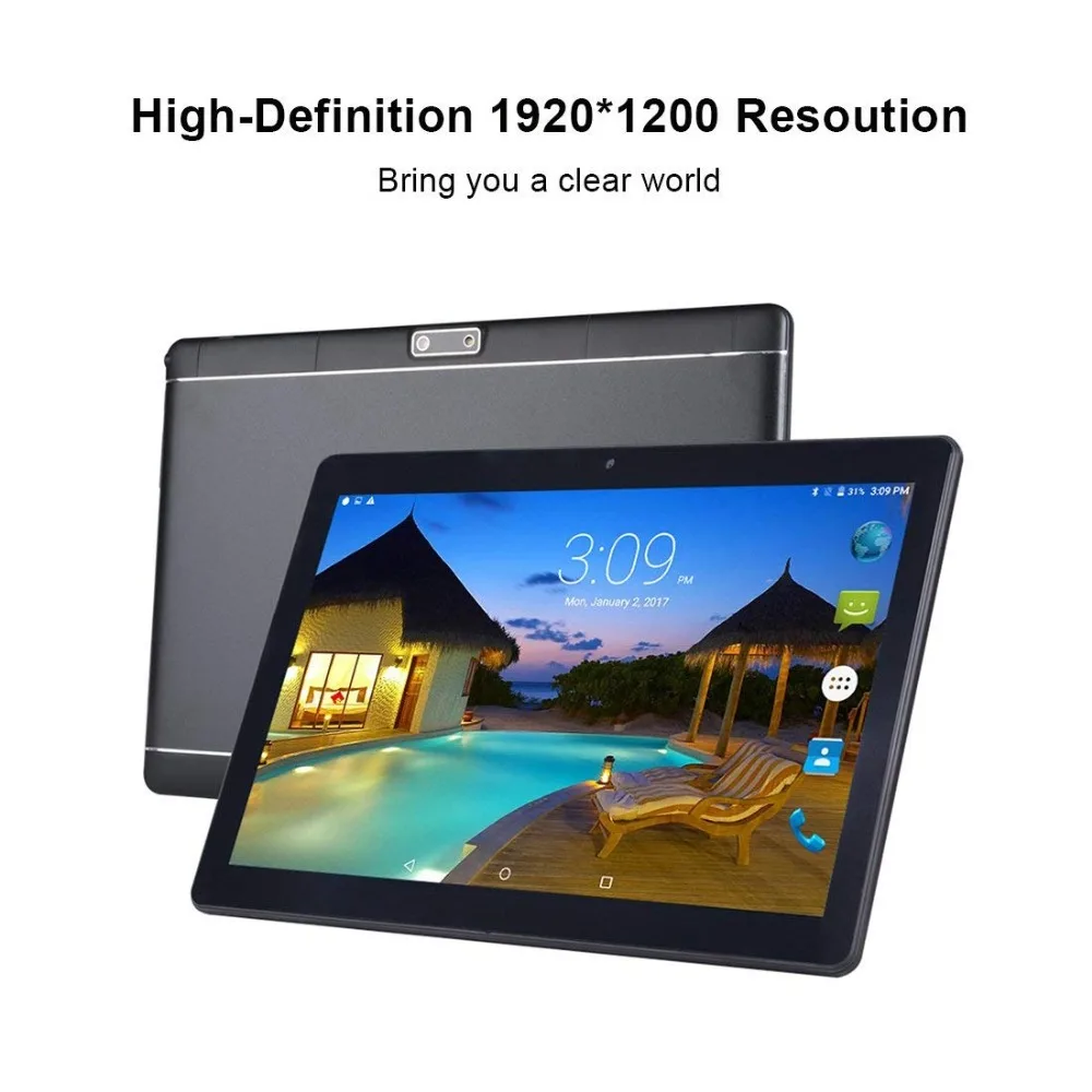 Tablet PC Andriod 7.0 System WiFi Tablet IPS 1920x1200 Touch Screen 2GB RAM 32GB ROM Bluetooth 2.0+5.0MP Dual Camera Tablet PC Andriod 7.0 System WiFi Tablet IPS 1920x1200 Touch Screen 2GB RAM 32GB ROM Bluetooth 2.0+5.0MP Dual Camera