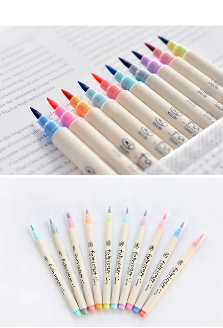 50 Pcs/lot Color Marker Pen Chinese Calligraphy Pens For Kids School  Drawing Brush Scrapbooking Stationery Art Supplies 823 - Art Markers -  AliExpress