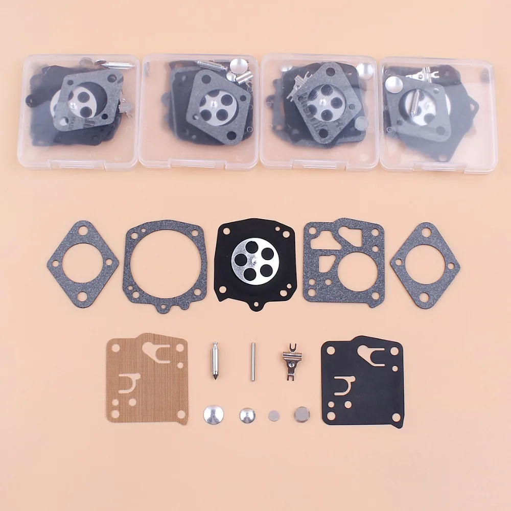 5Kit/lot Карбюратор Carb диафрагмы Ремонтный комплект для тилотсон RK-23HS RK23HS Husqvarna 266 268 272 288 480 бензопила