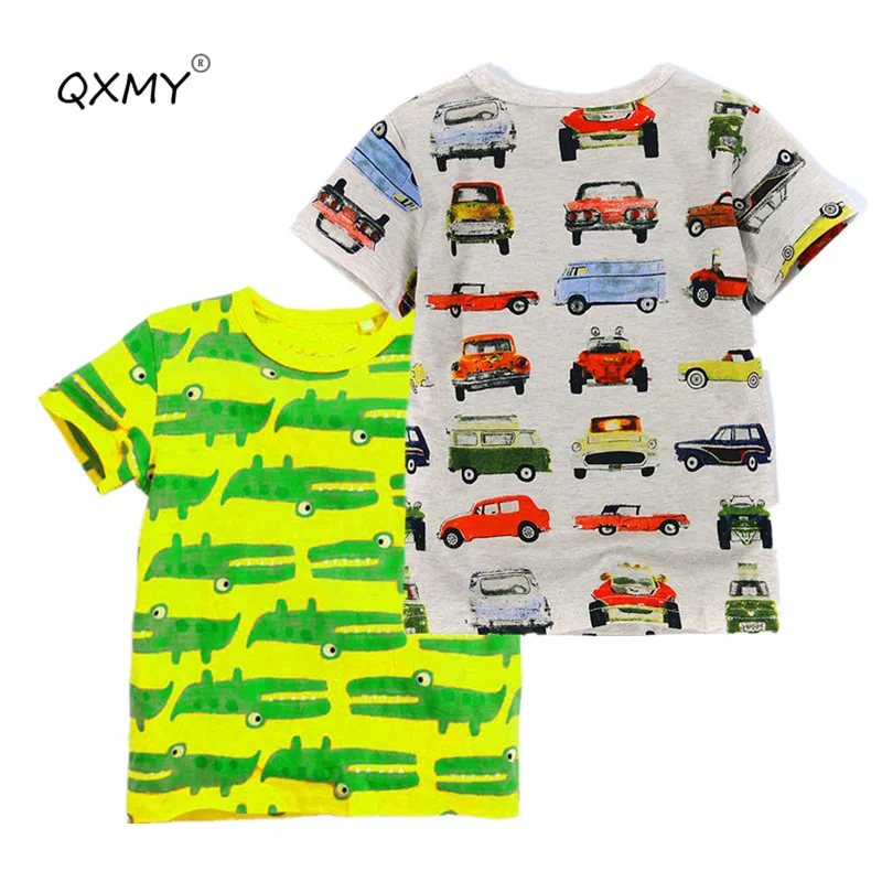 

V-TREE Summer T-shirt For Girl Boy Short Sleeve Boys Shirts Cotton Children Boy Clothes Baby Clothing