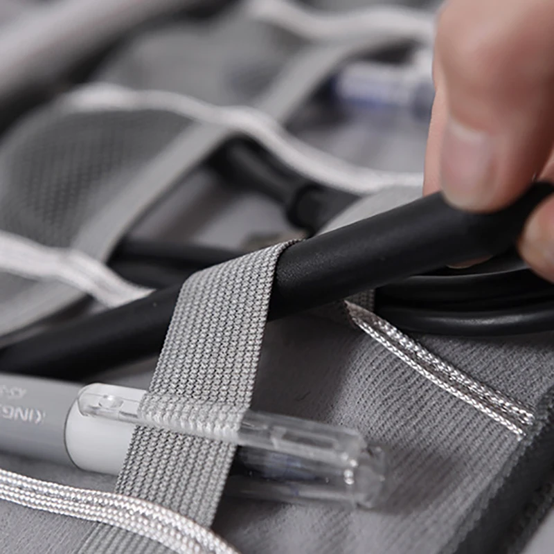 Дорожная сумка для кабелей портативный цифровой USB органайзер гаджетов зарядное