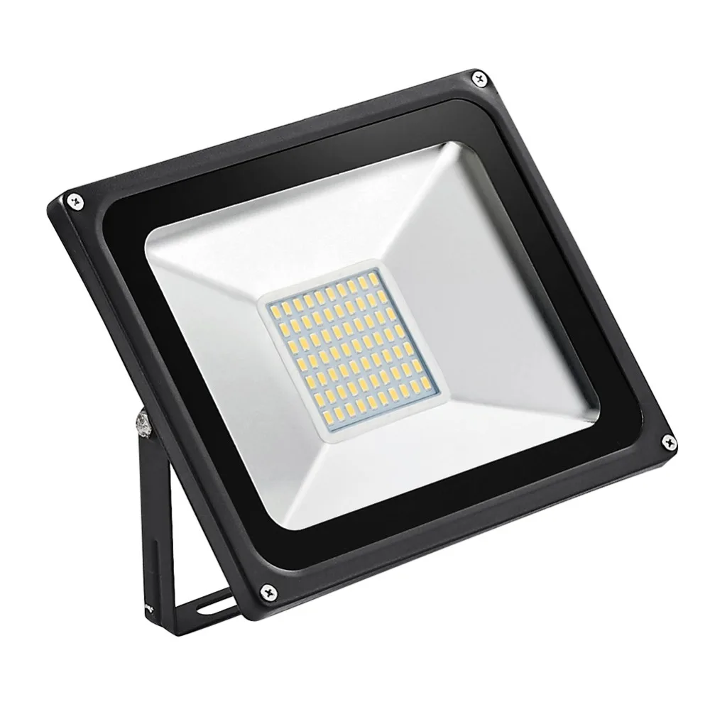 US $78.58 8Pcs 50W LED Flood Light 220240V 5500LM Reflector Floodlight IP65 Waterproof Led Lamp Adevertising Billboard Outdoor Lighting