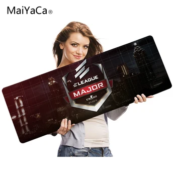 

MaiYaCa Best Game Custom Cs Go Counter Strike Yellow Light Blue Style Design Mouse Mat Silica gel Gaming Mice Pad