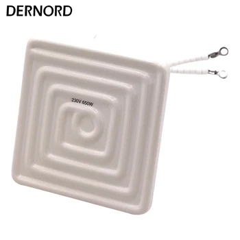 

230v 650w 120mm*120mm Universal Square Infrared Ceramic heater Plate Board Ceramic Heaters