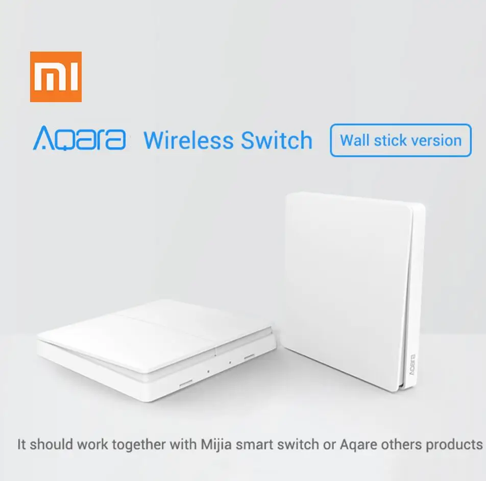Умный дом Xiaomi Aqara, умный светильник ZiGBee, беспроводной ключ и настенный выключатель через приложение Smartphone, удаленное от Xiaomi