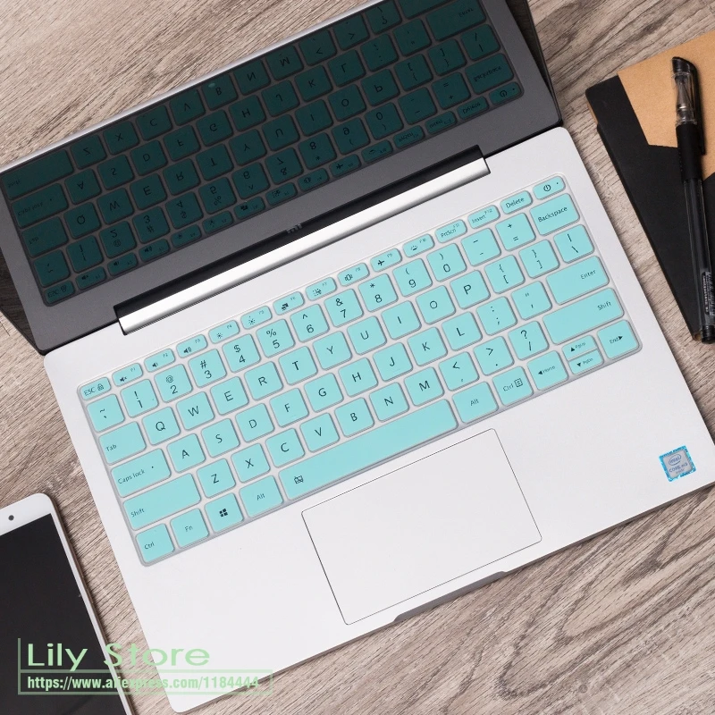 Цветной силиконовый чехол для клавиатуры Xiaomi Mi Notebook Air 13 3 защитная пленка дюймов