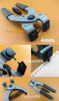 

1pc 4mm 1 Prong Leather Craft Sewing Stitching Hand Chisel Pliers Pricking Iron Nippers Tool Set - Carving Stamping Knife Awl