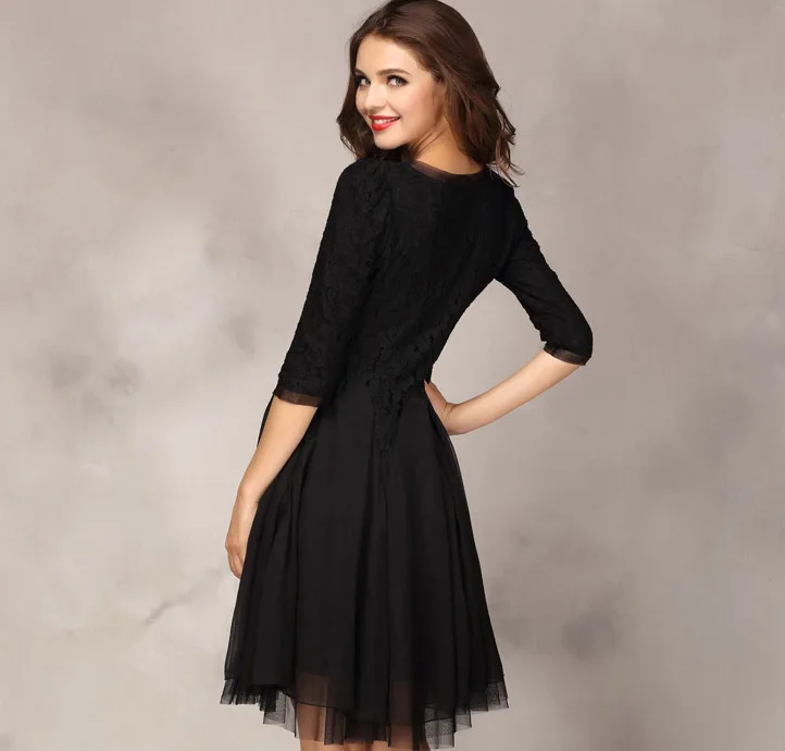 mid length skater dress